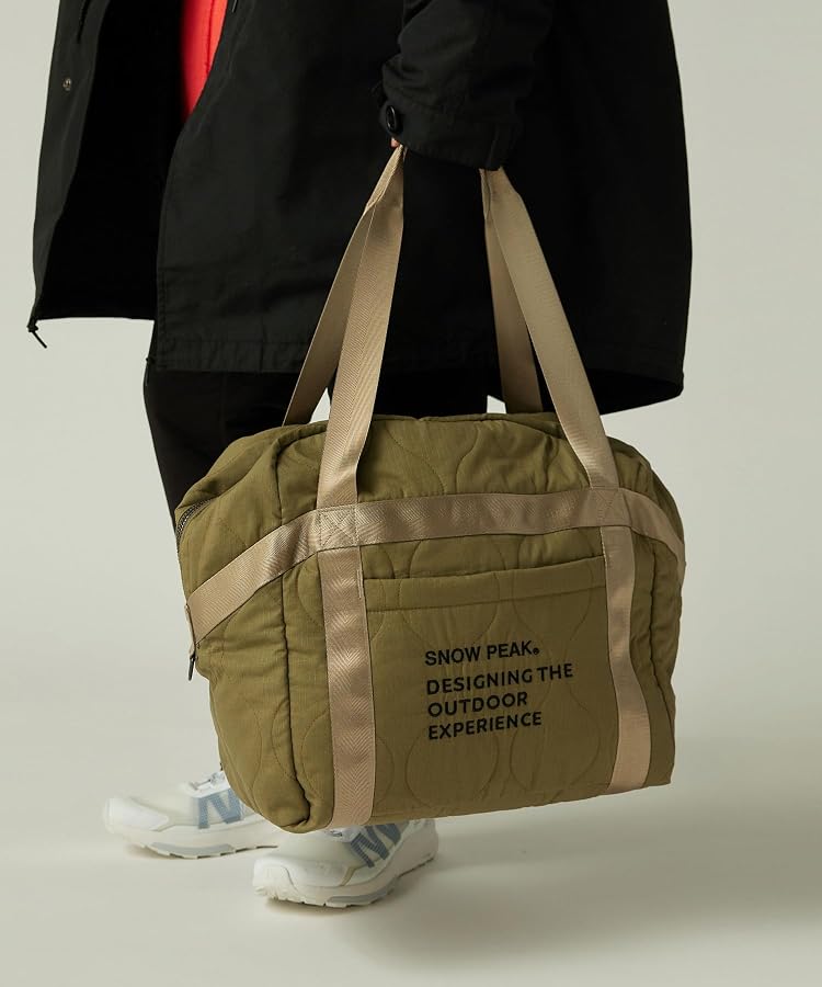Amazon.co.jp: スノーピーク(snow peak)Quilted Ripstop Duffle AC